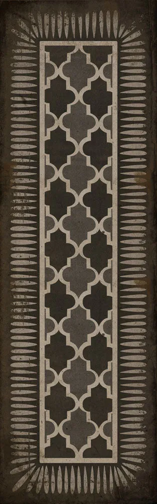 Pattern 10 "Arabian Nights" Vinyl Floorcloth - Spicher & Co.
