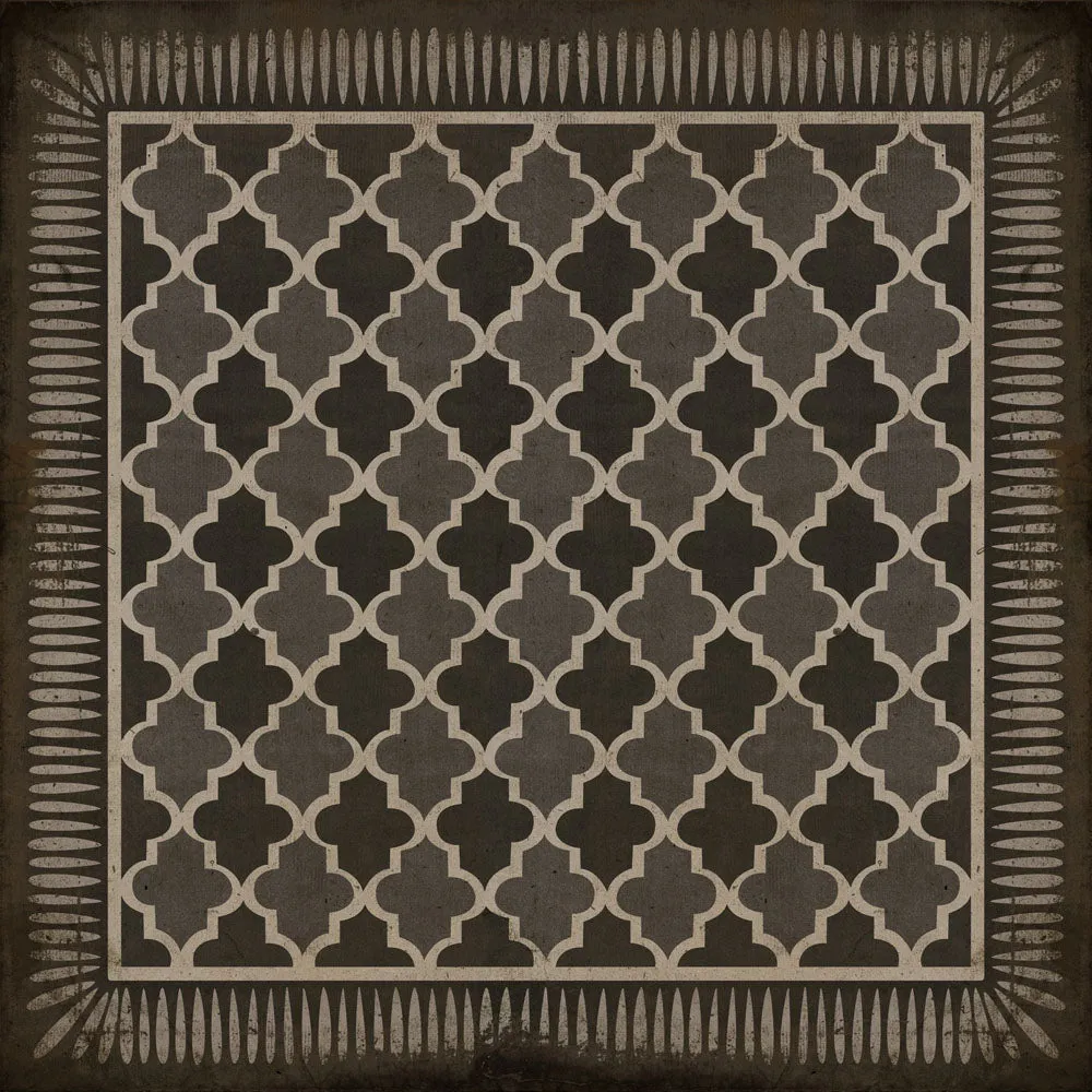Pattern 10 "Arabian Nights" Vinyl Floorcloth - Spicher & Co.