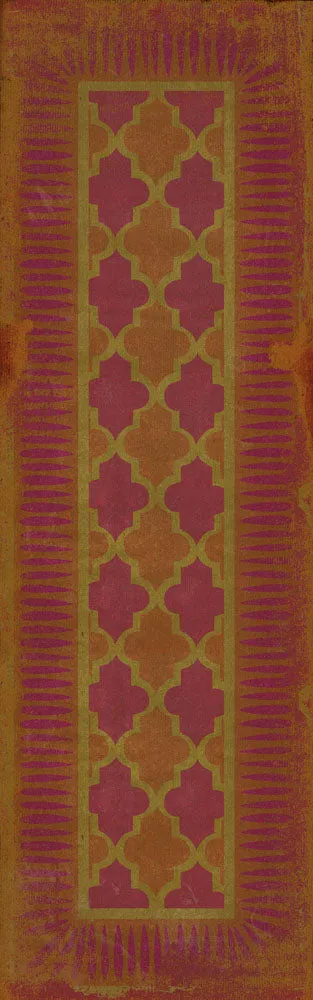 Pattern 10 "Magic Carpet" Vinyl Floorcloth - Spicher & Co.