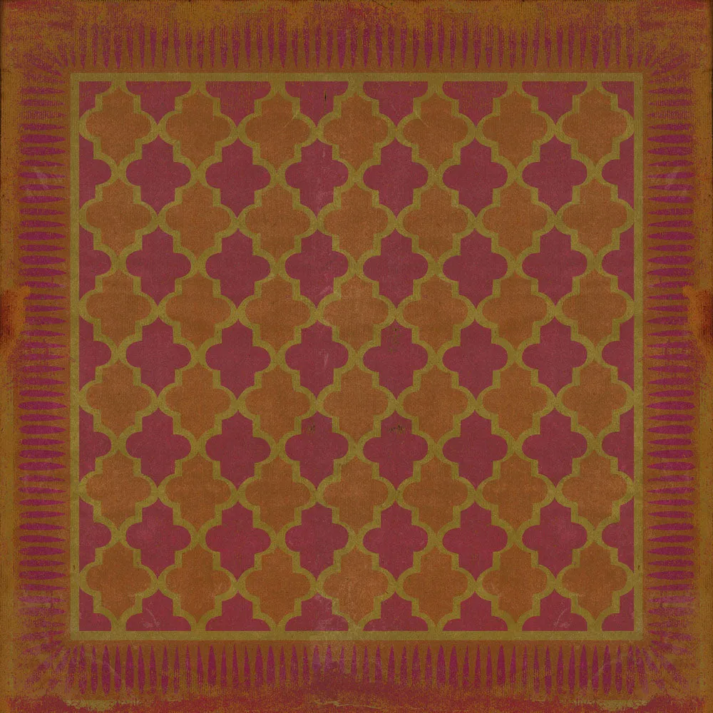 Pattern 10 "Magic Carpet" Vinyl Floorcloth - Spicher & Co.