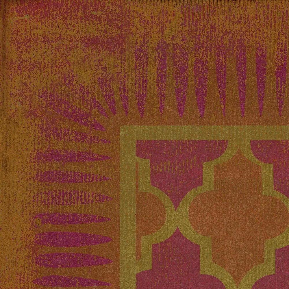 Pattern 10 "Magic Carpet" Vinyl Floorcloth - Spicher & Co.