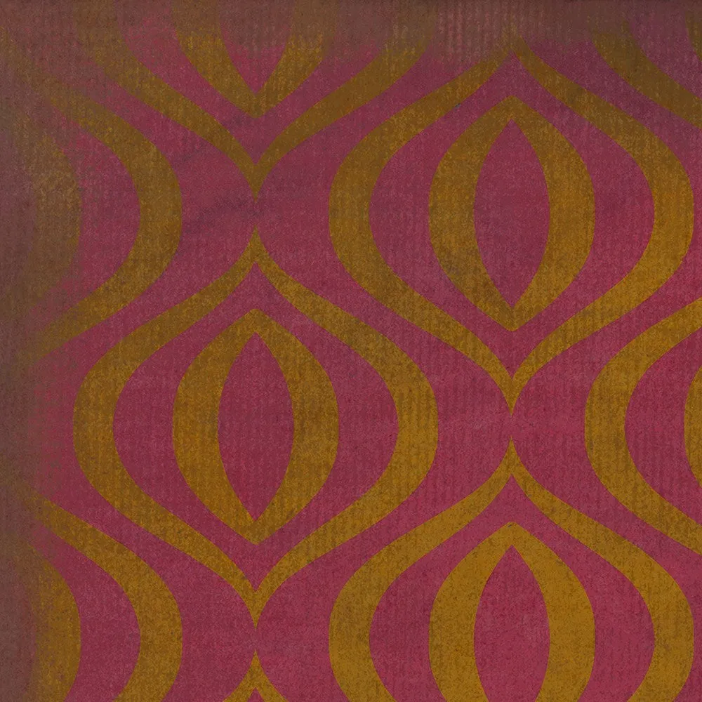 Pattern 15 "Phoenix" Vinyl Floorcloth - Spicher & Co.