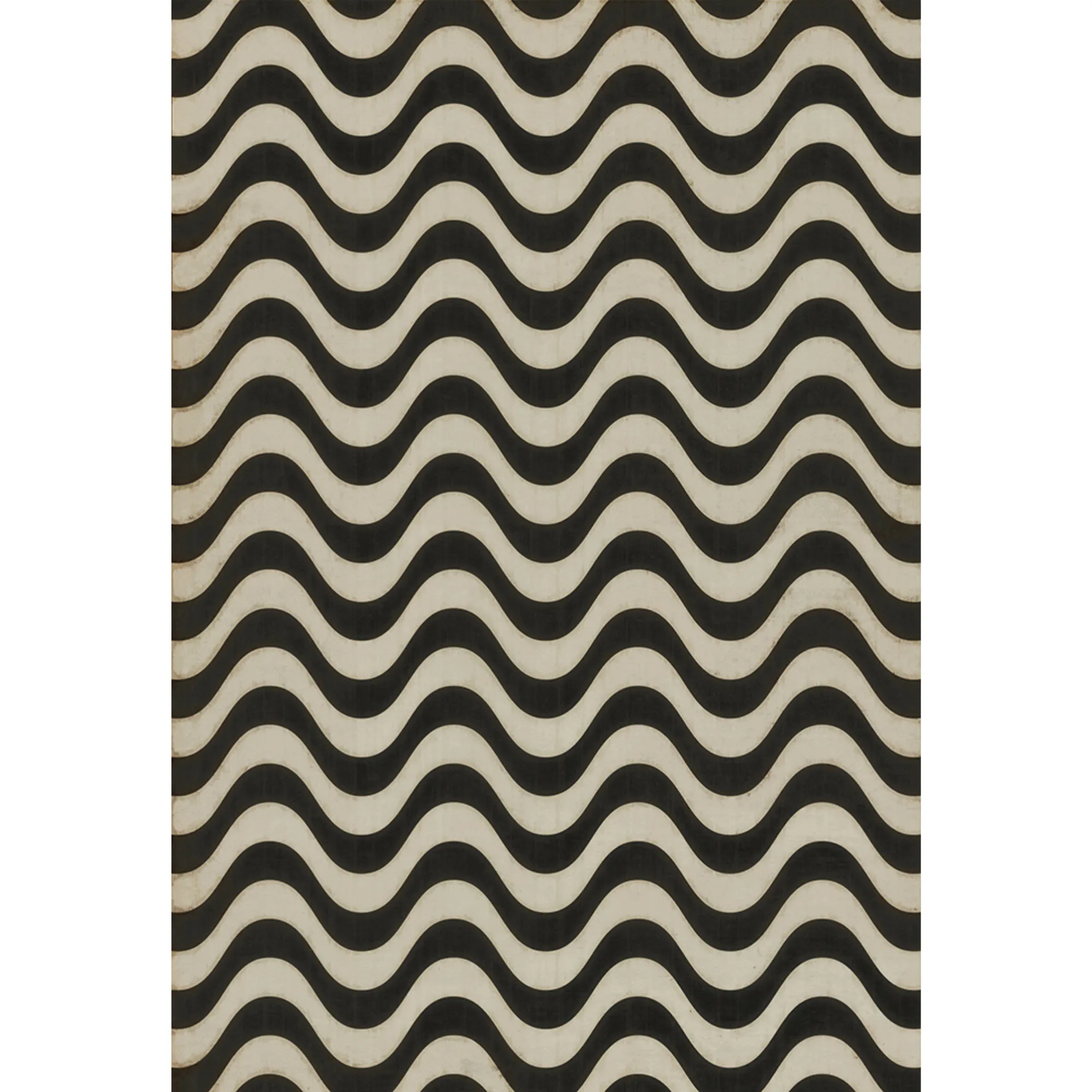 Pattern 18 "Frequency" Vinyl Floorcloth - Spicher & Co.