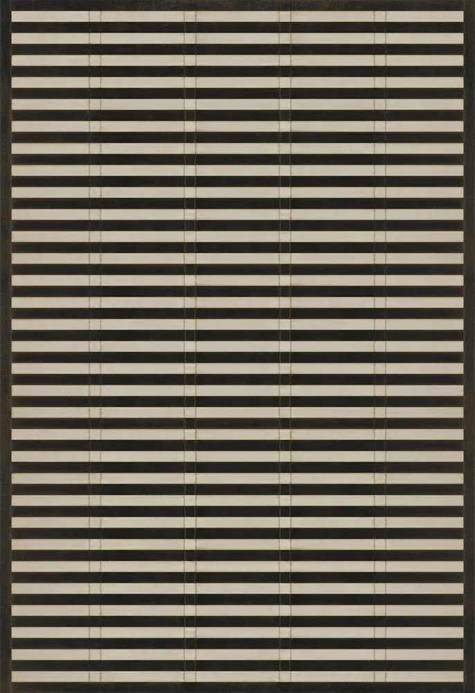 Pattern 18 "Mandarin" Vinyl Floorcloth - Spicher & Co.