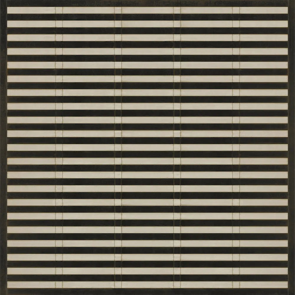Pattern 18 "Mandarin" Vinyl Floorcloth - Spicher & Co.