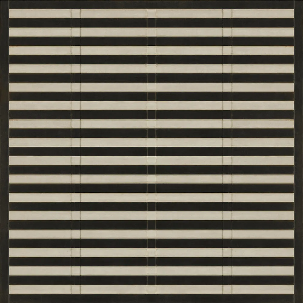 Pattern 18 "Mandarin" Vinyl Floorcloth - Spicher & Co.