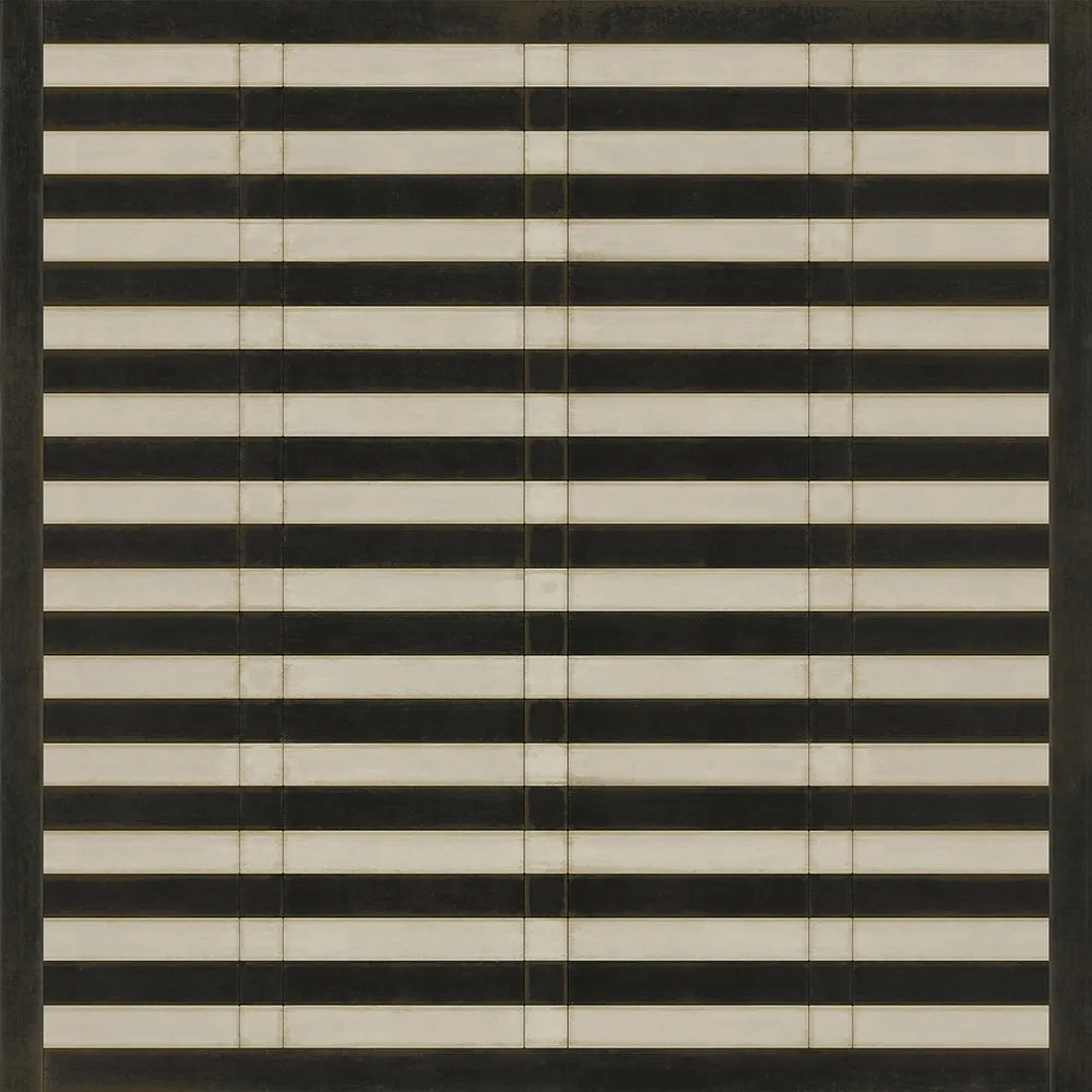 Pattern 18 "Mandarin" Vinyl Floorcloth - Spicher & Co.