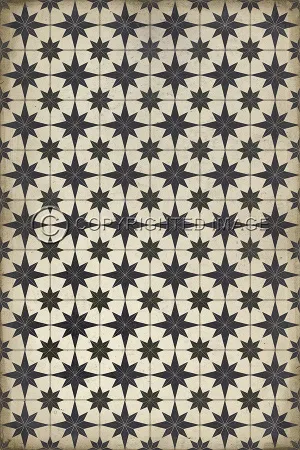 Pattern 20 "Astraea" Vinyl Floorcloth - Spicher & Co.
