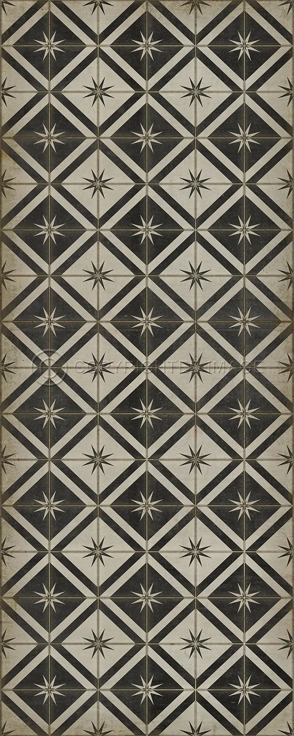 Pattern 20 "Stark" Vinyl Floorcloth - Spicher & Co.