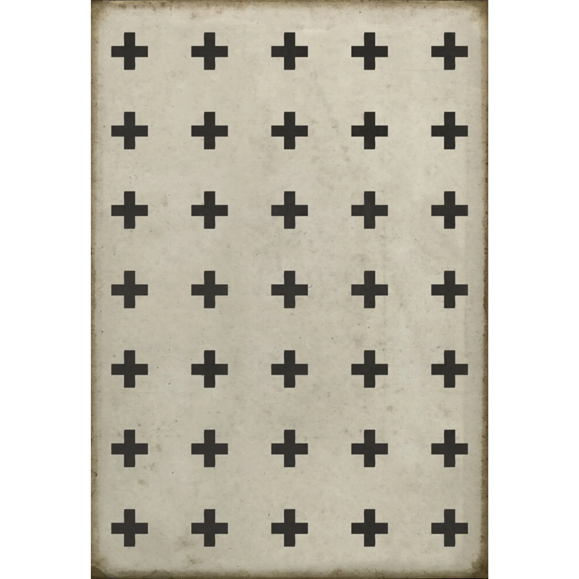 Pattern 24 "Ithaca" Vinyl Floorcloth - Spicher & Co.