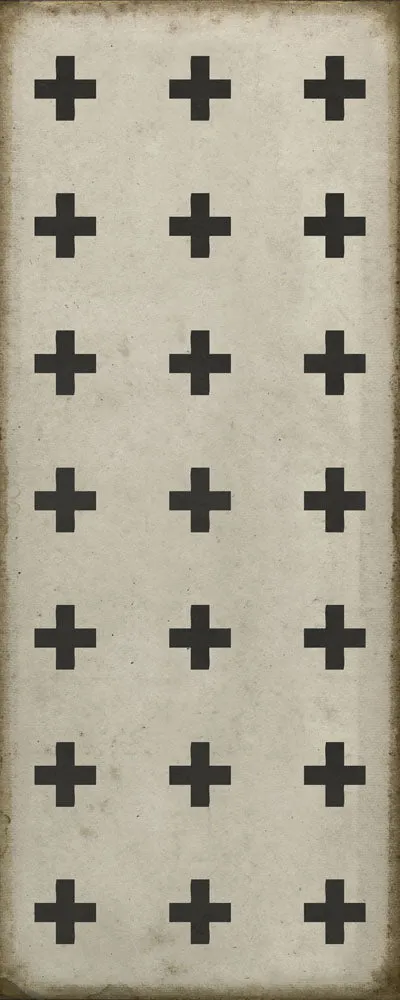 Pattern 24 "Ithaca" Vinyl Floorcloth - Spicher & Co.