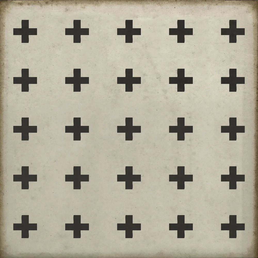 Pattern 24 "Ithaca" Vinyl Floorcloth - Spicher & Co.