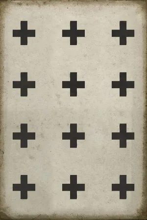 Pattern 24 "Ithaca" Vinyl Floorcloth - Spicher & Co.