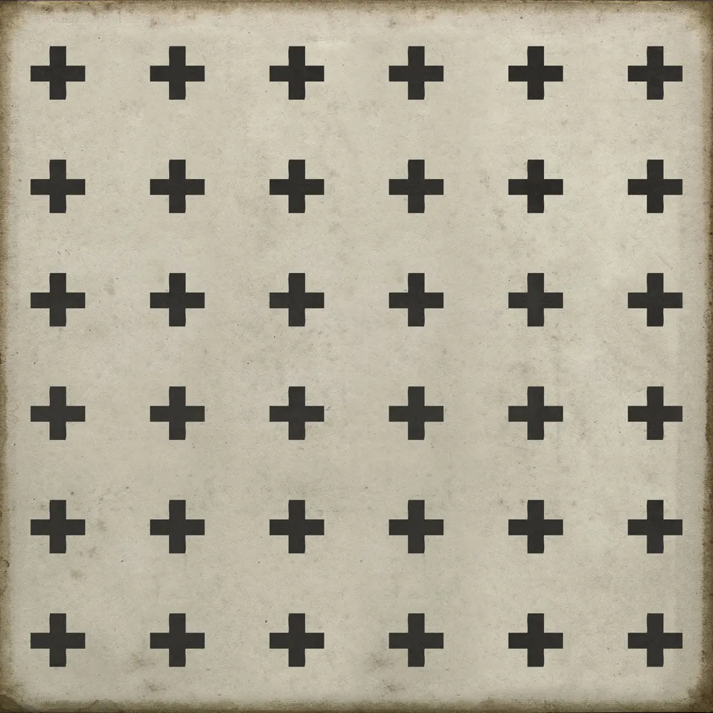 Pattern 24 "Ithaca" Vinyl Floorcloth - Spicher & Co.