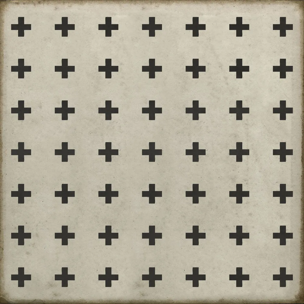 Pattern 24 "Ithaca" Vinyl Floorcloth - Spicher & Co.