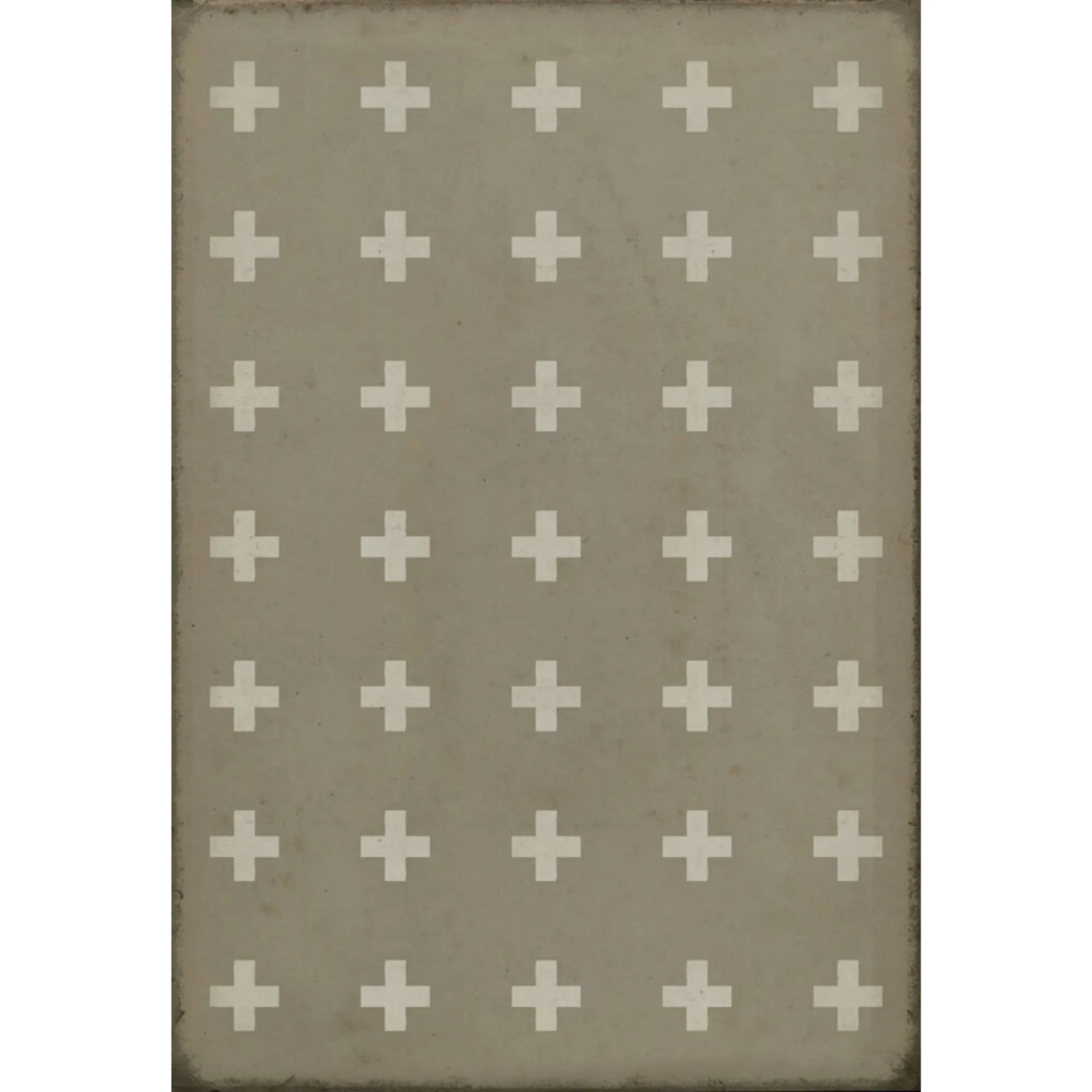 Pattern 24 "Kalamos" Vinyl Floorcloth - Spicher & Co.