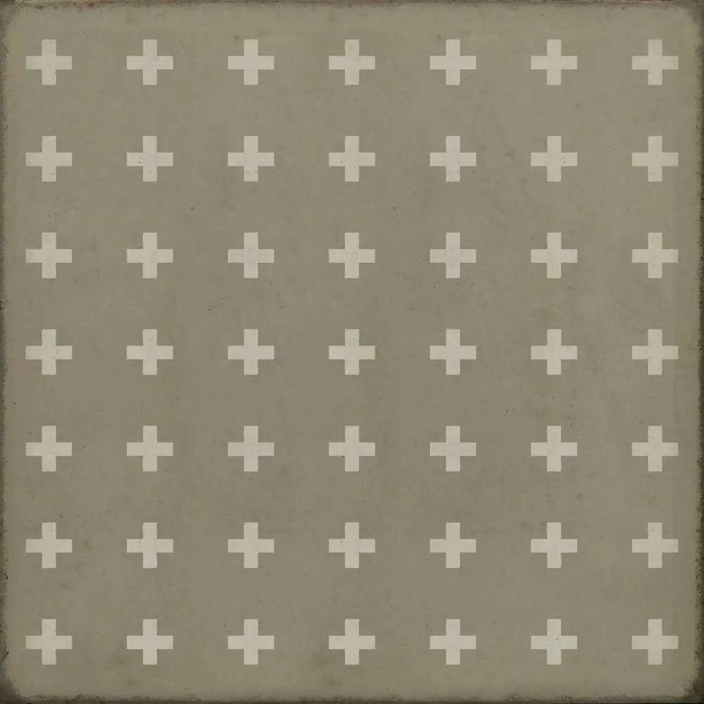Pattern 24 "Kalamos" Vinyl Floorcloth - Spicher & Co.