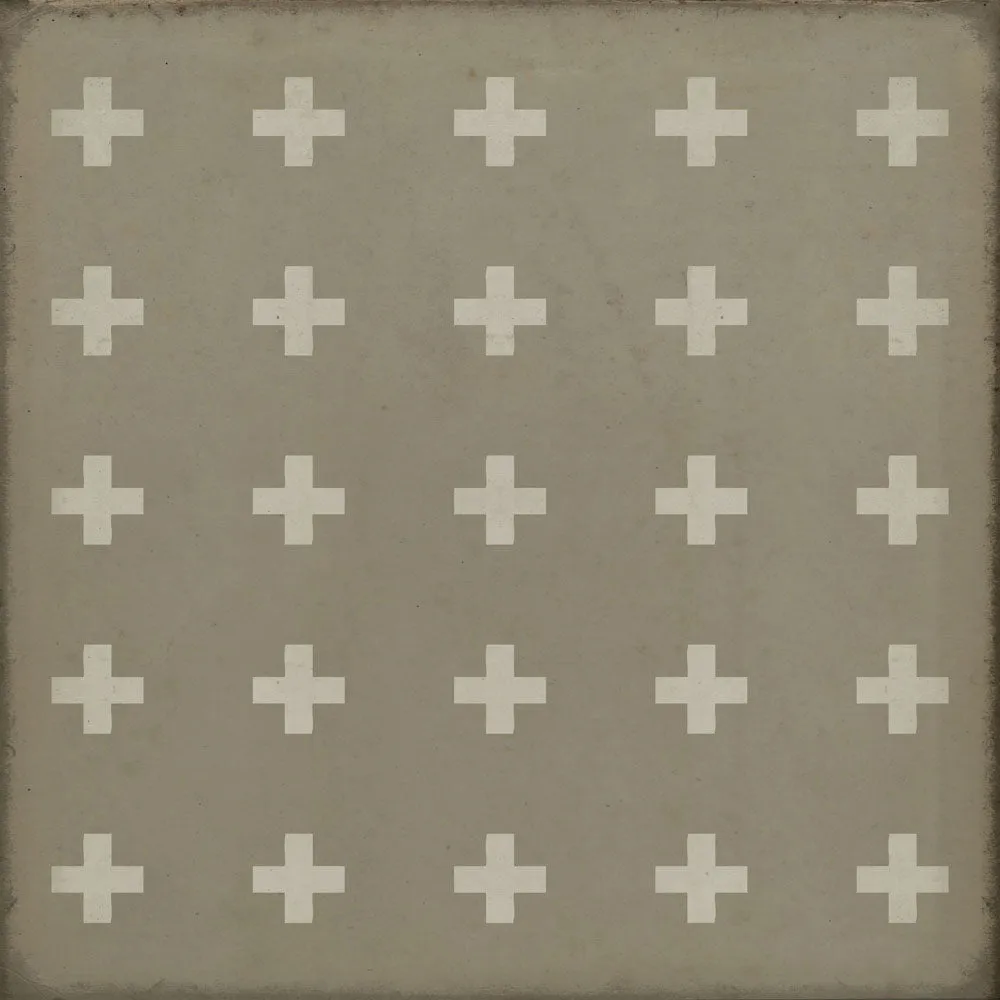 Pattern 24 "Kalamos" Vinyl Floorcloth - Spicher & Co.