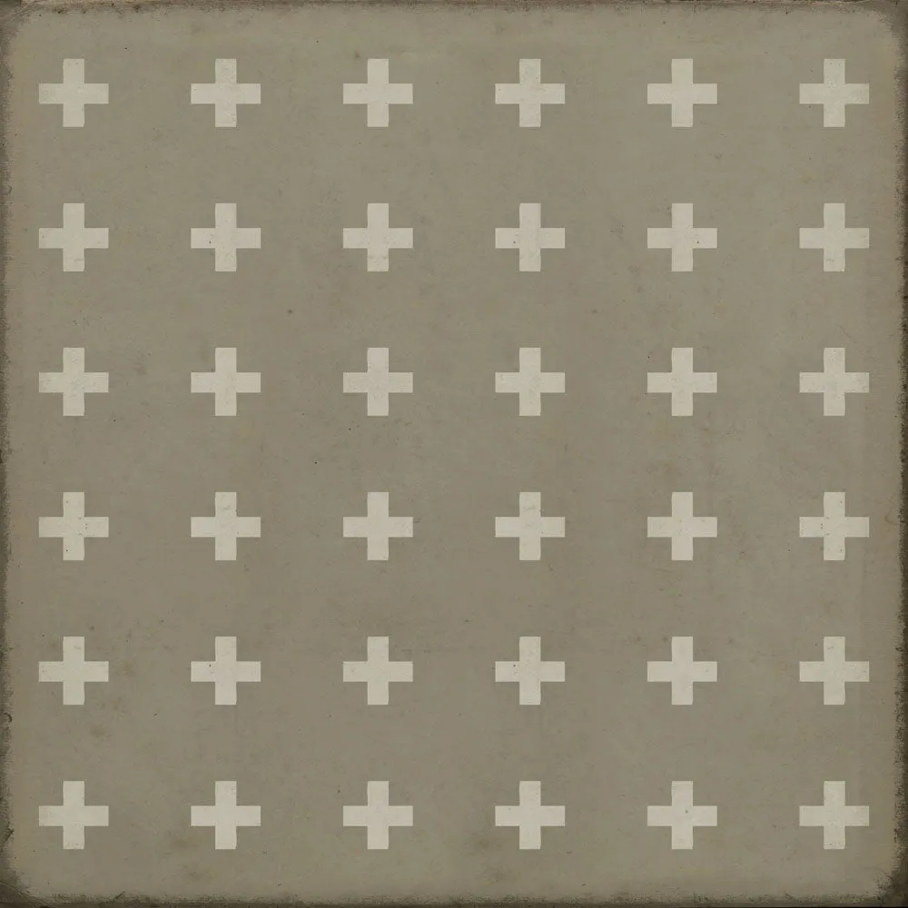Pattern 24 "Kalamos" Vinyl Floorcloth - Spicher & Co.