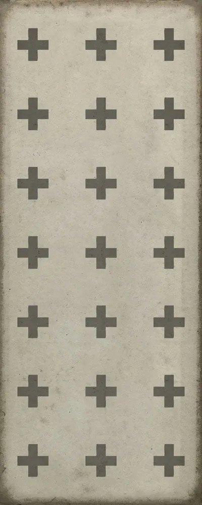 Pattern 24 "Kyros" Vinyl Floorcloth - Spicher & Co.