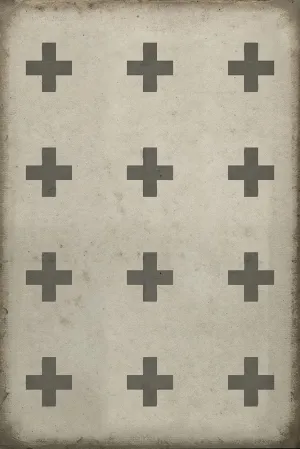 Pattern 24 "Kyros" Vinyl Floorcloth - Spicher & Co.