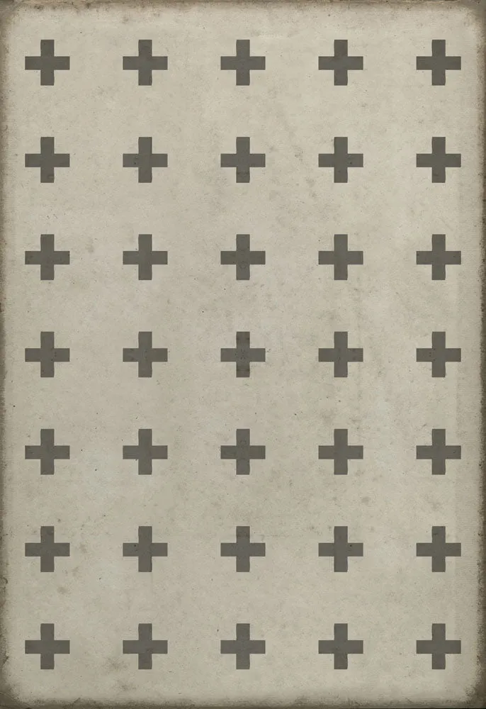 Pattern 24 "Kyros" Vinyl Floorcloth - Spicher & Co.