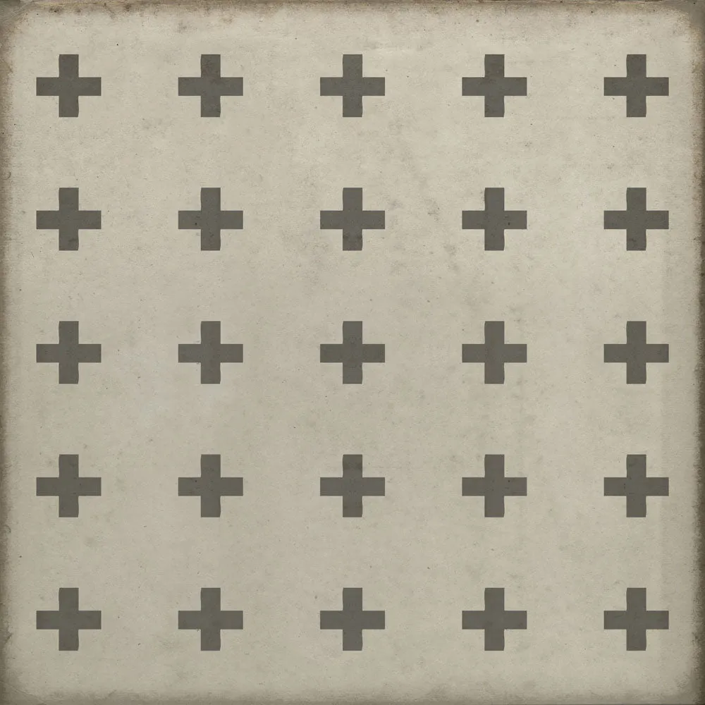Pattern 24 "Kyros" Vinyl Floorcloth - Spicher & Co.