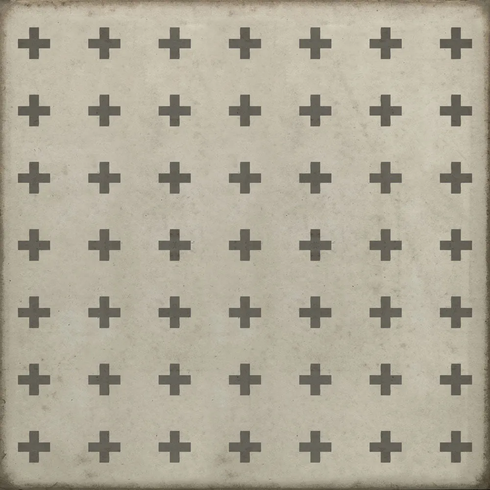 Pattern 24 "Kyros" Vinyl Floorcloth - Spicher & Co.