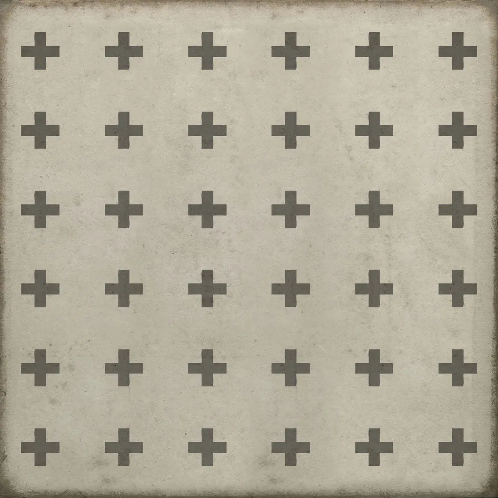 Pattern 24 "Kyros" Vinyl Floorcloth - Spicher & Co.