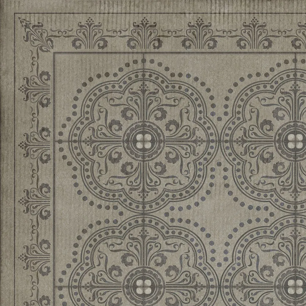 Pattern 28 "Calm" Vinyl Floorcloth - Spicher & Co.