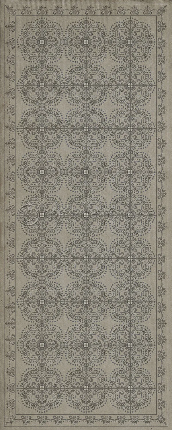 Pattern 28 "Calm" Vinyl Floorcloth - Spicher & Co.