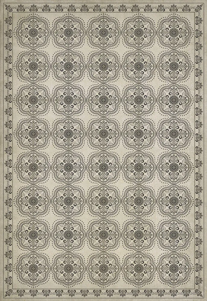 Pattern 28 "Silent" Vinyl Floorcloth - Spicher & Co.
