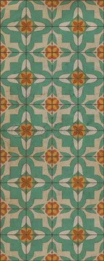 Pattern 33 "Dutch" Vinyl Floorcloth - Spicher & Co.
