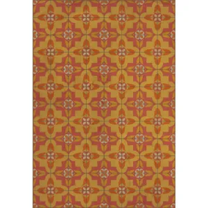 Pattern 33 "Lollygagger" Vinyl Floorcloth - Spicher & Co.