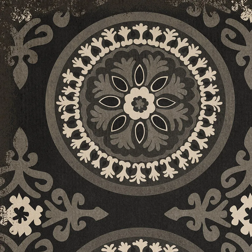 Pattern 43 "Karma" Vinyl Floorcloth - Spicher & Co.