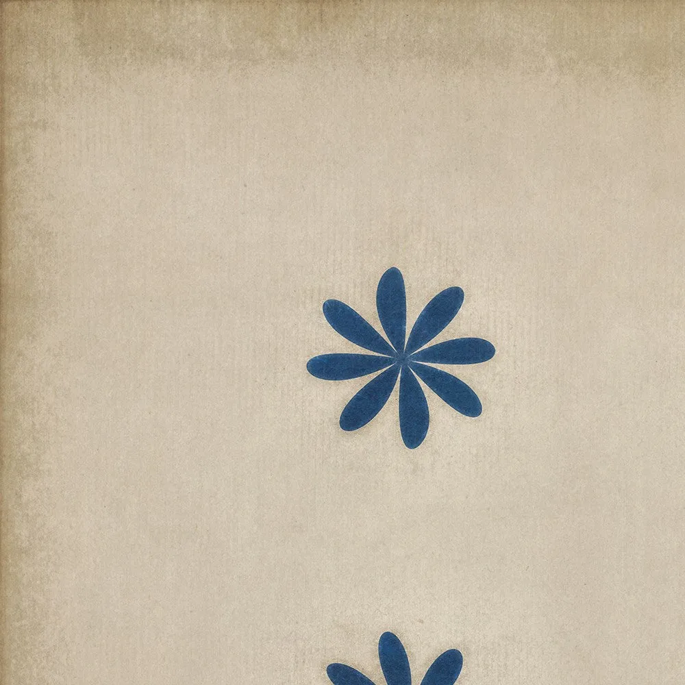 Pattern 48 "Cloche" Vinyl Floorcloth - Spicher & Co.