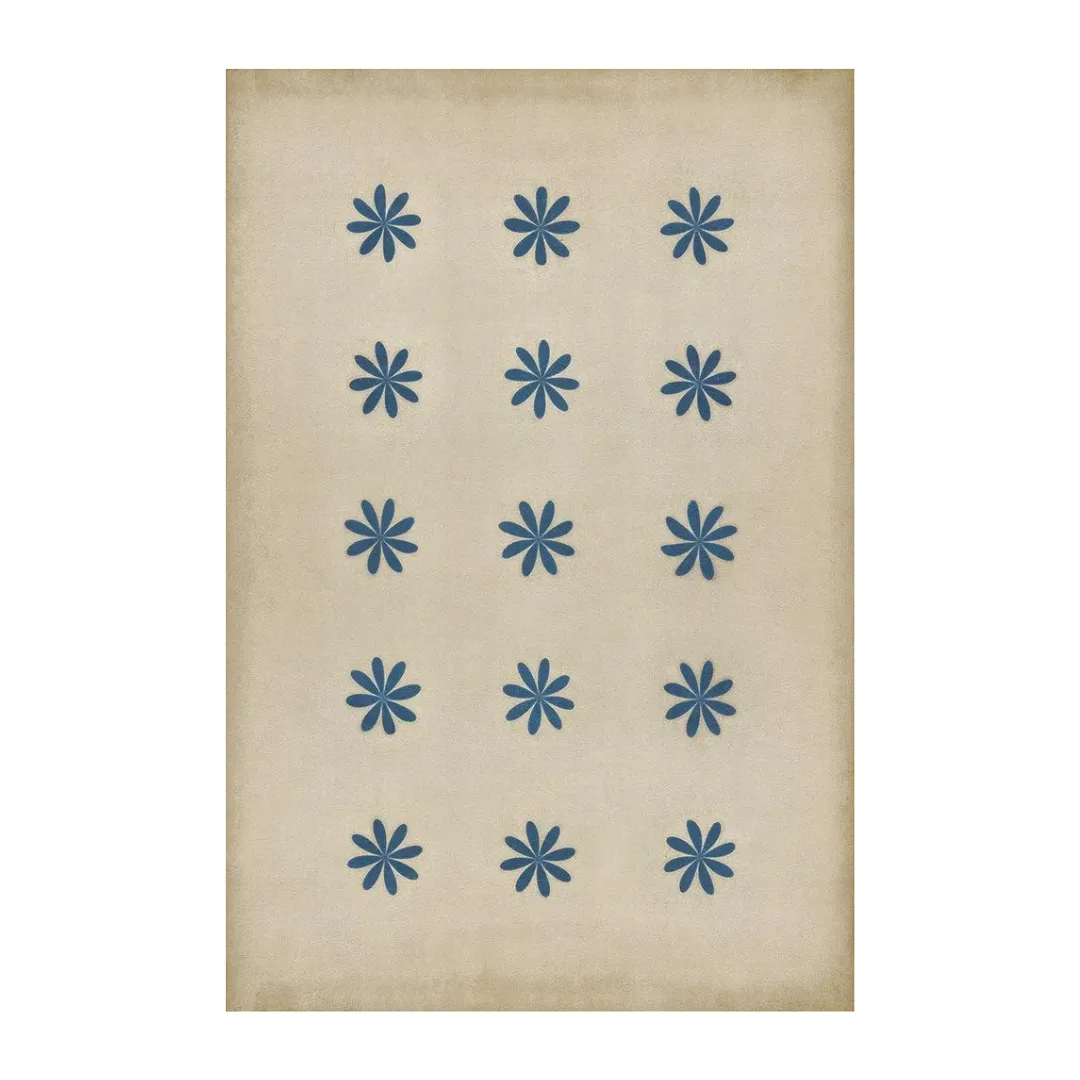 Pattern 48 "Cloche" Vinyl Floorcloth - Spicher & Co.