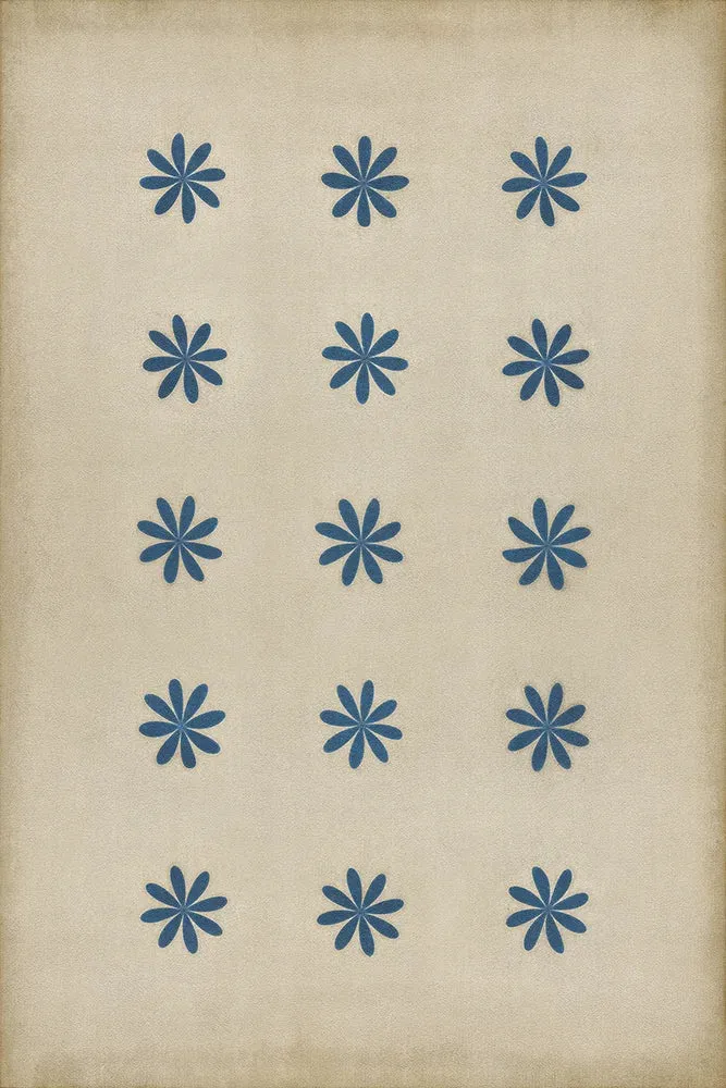 Pattern 48 "Cloche" Vinyl Floorcloth - Spicher & Co.