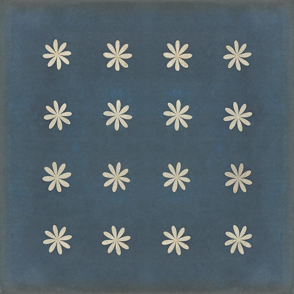 Pattern 48 "Kibbutz" Vinyl Floorcloth - Spicher & Co.