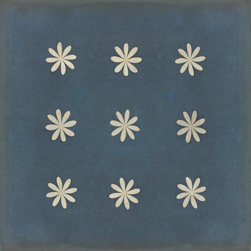 Pattern 48 "Kibbutz" Vinyl Floorcloth - Spicher & Co.