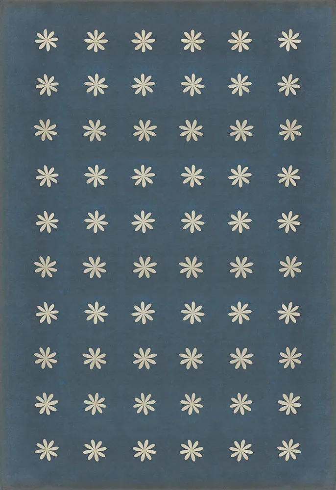 Pattern 48 "Kibbutz" Vinyl Floorcloth - Spicher & Co.