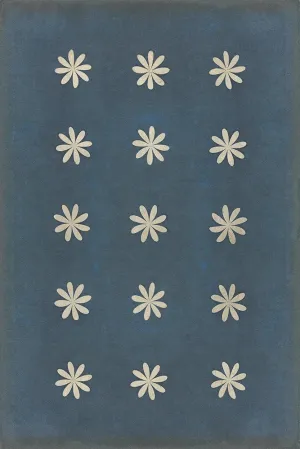Pattern 48 "Kibbutz" Vinyl Floorcloth - Spicher & Co.