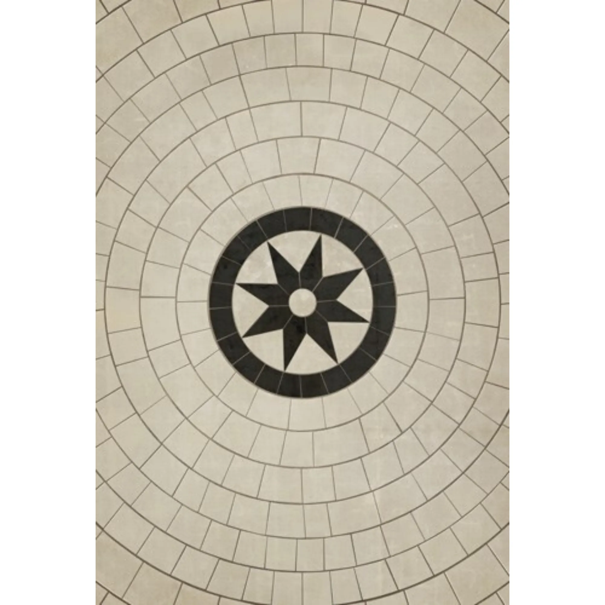 Pattern 58 "Leonine" Vinyl Floorcloth - Spicher & Co.