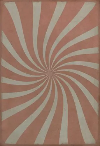 Pattern 59 "Cotton Candy" Vinyl Floorcloth - Spicher & Co.