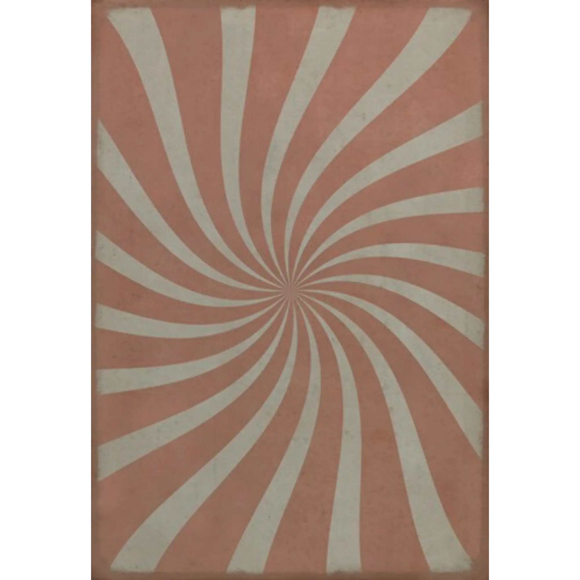 Pattern 59 "Cotton Candy" Vinyl Floorcloth - Spicher & Co.