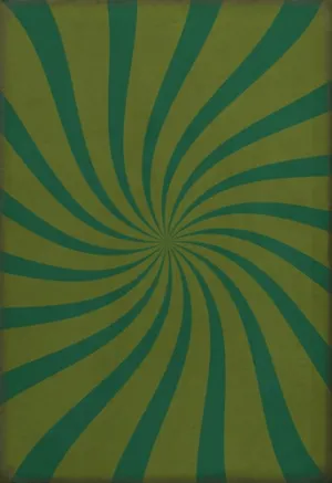 Pattern 59 "Salt Water Taffy" Vinyl Floorcloth - Spicher & Co.
