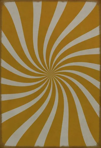 Pattern 59 "Sunshine" Vinyl Floorcloth - Spicher & Co.