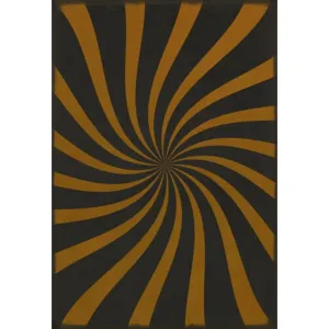 Pattern 59 "Vertigo" Vinyl Floorcloth - Spicher & Co.