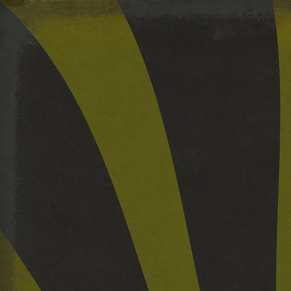 Pattern 59 "Vortex" Vinyl Floorcloth - Spicher & Co.