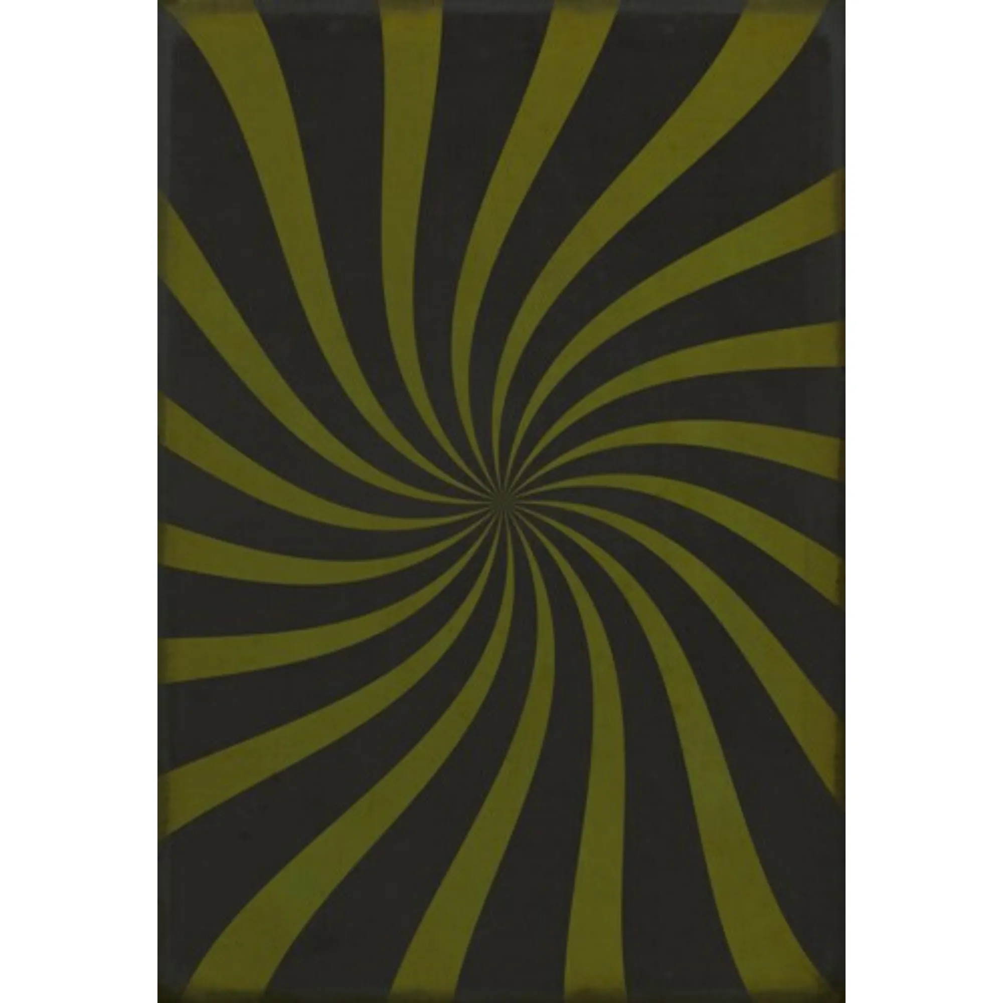 Pattern 59 "Vortex" Vinyl Floorcloth - Spicher & Co.